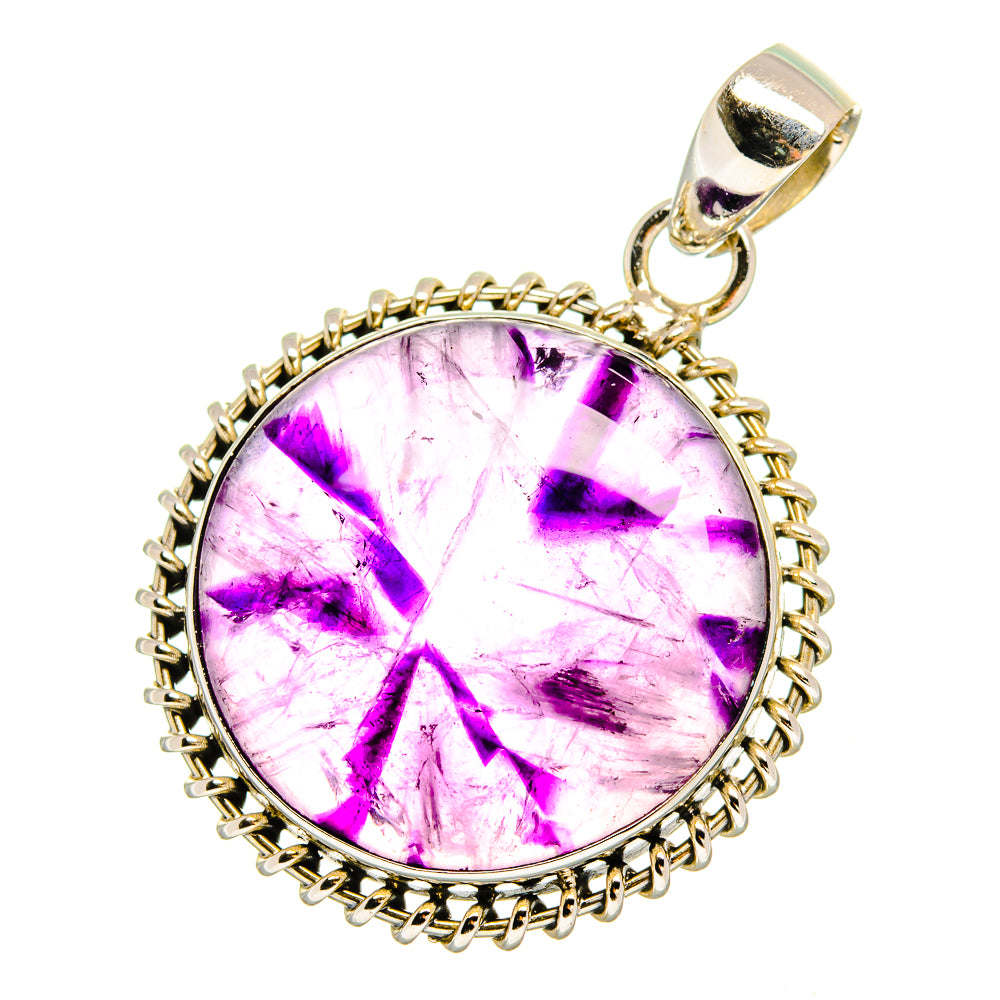 Star Amethyst Pendants handcrafted by Anasilvercos - PD16543