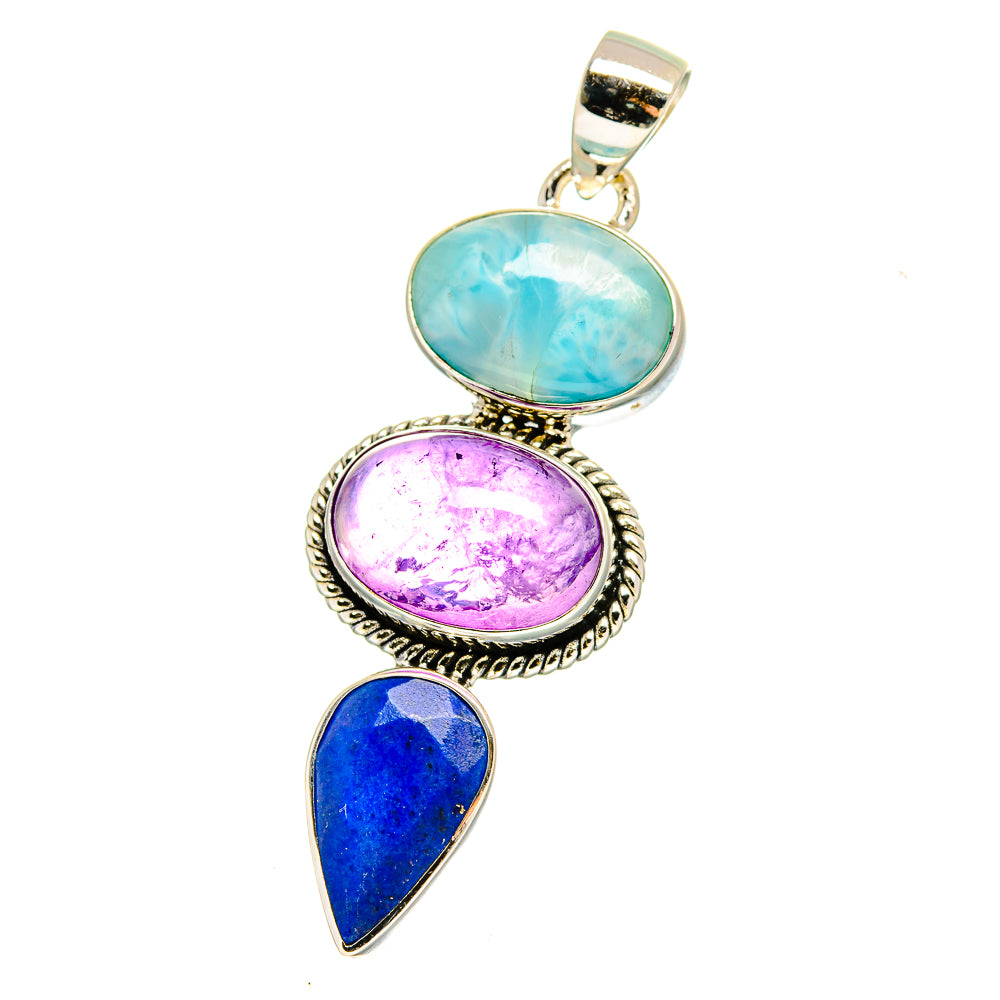 Amethyst Pendants handcrafted by Anasilvercos - PD16559