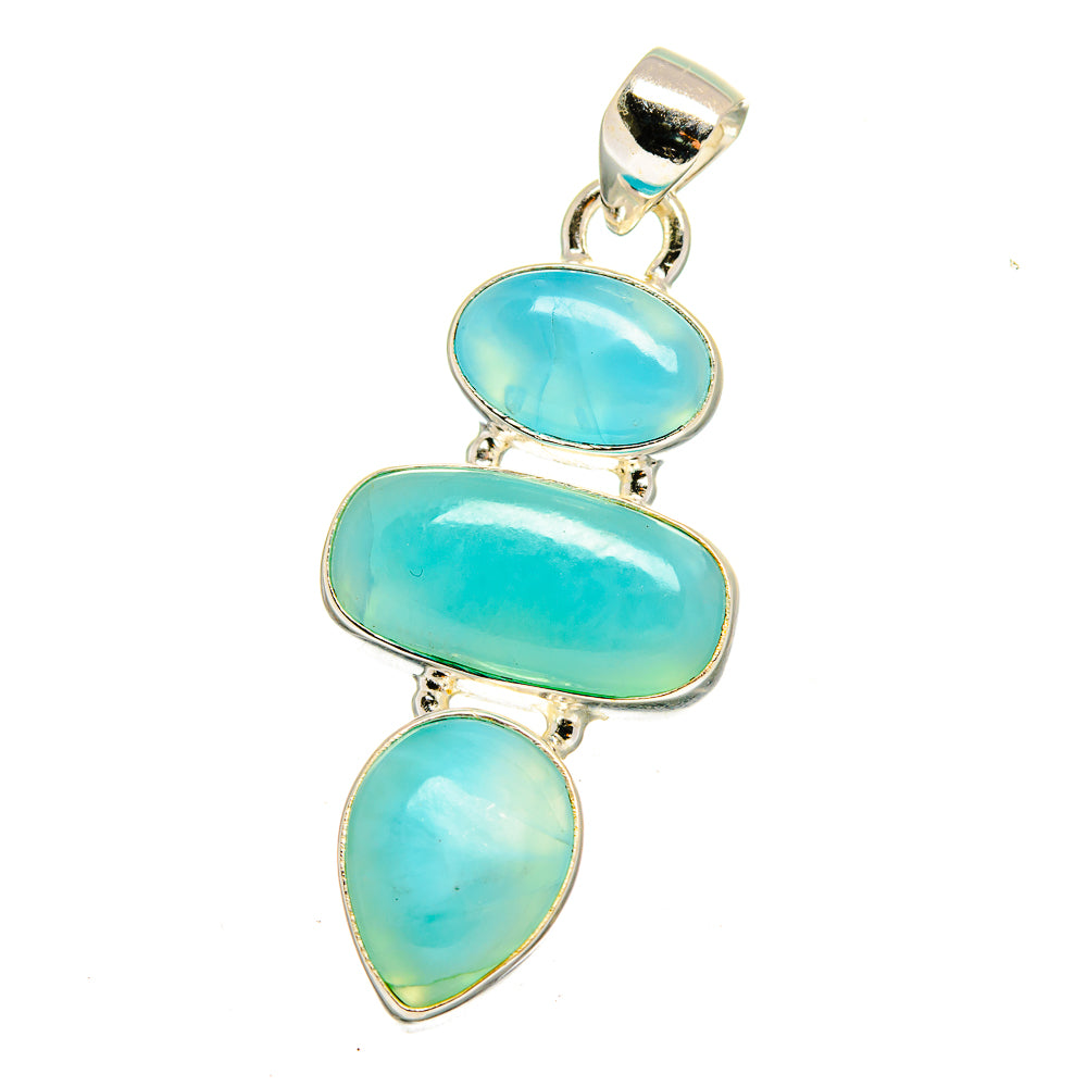 Larimar Pendants handcrafted by Anasilvercos - PD16560