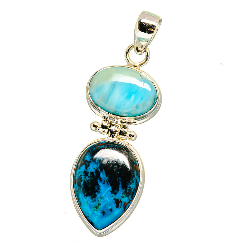 Shattuckite Pendants handcrafted by Anasilvercos - PD16566