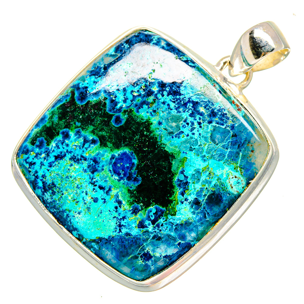 Chrysocolla Pendants handcrafted by Anasilvercos - PD16585