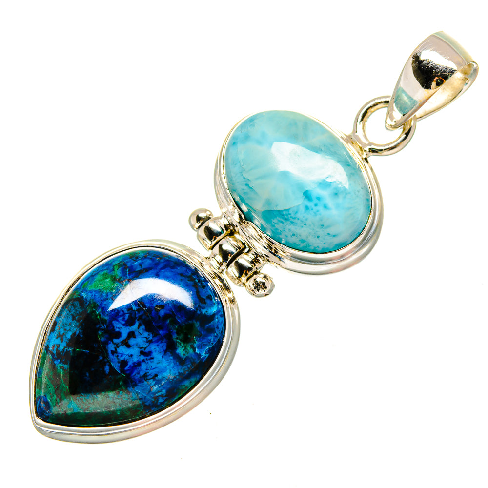 Shattuckite Pendants handcrafted by Anasilvercos - PD16588