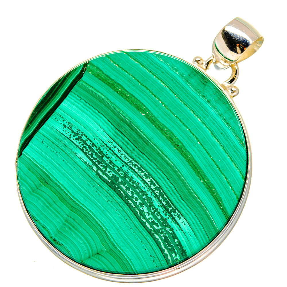 Malachite Pendants handcrafted by Anasilvercos - PD16600
