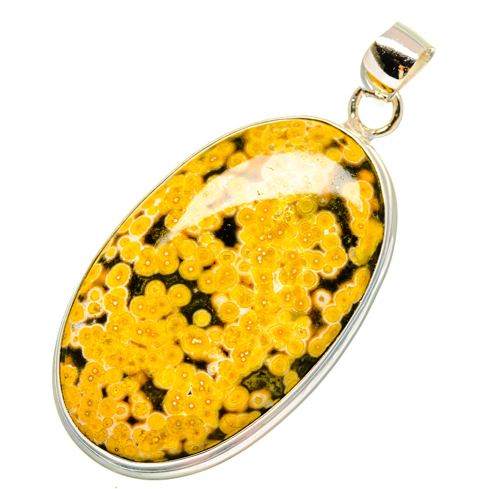 Ocean Jasper Pendants handcrafted by Anasilvercos - PD16603 - Photo 2