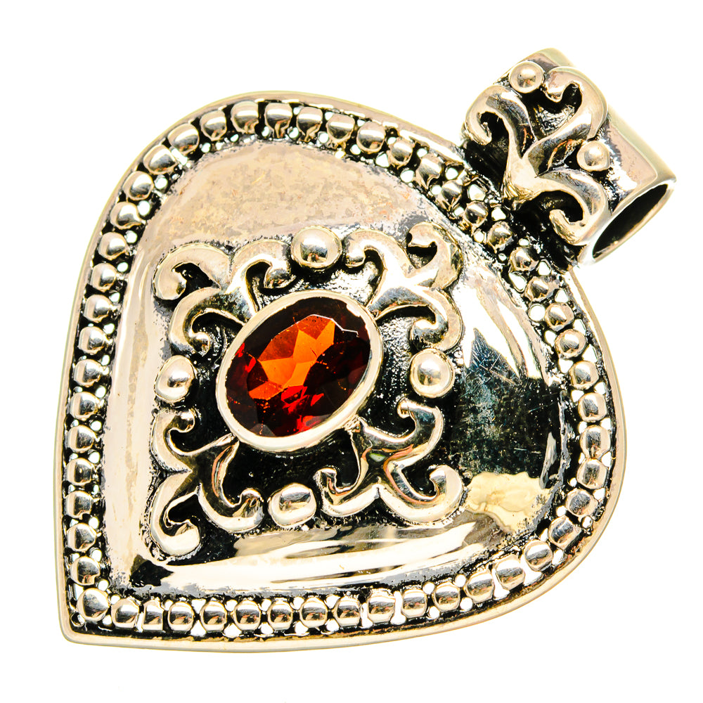 Garnet Pendants handcrafted by Anasilvercos - PD16615