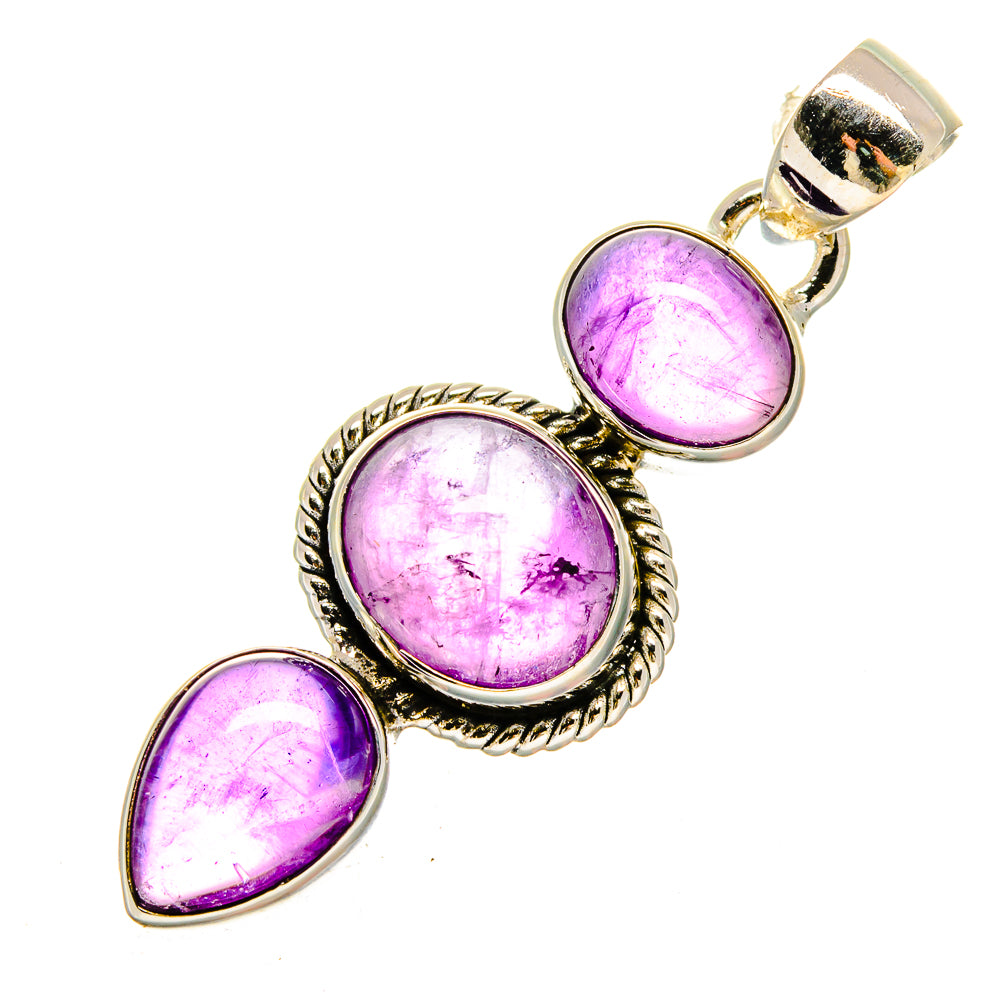 Amethyst Pendants handcrafted by Anasilvercos - PD16623