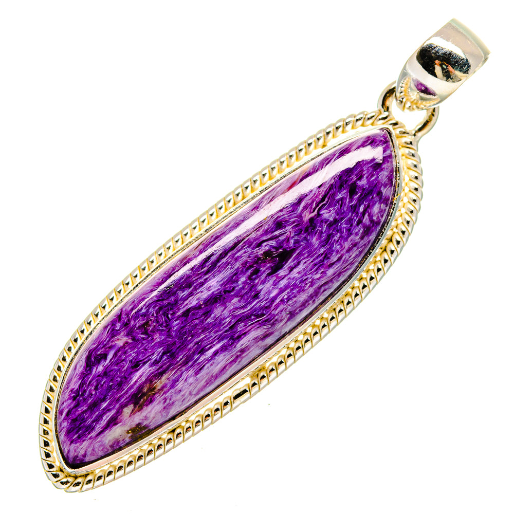 Charoite Pendants handcrafted by Anasilvercos - PD16624