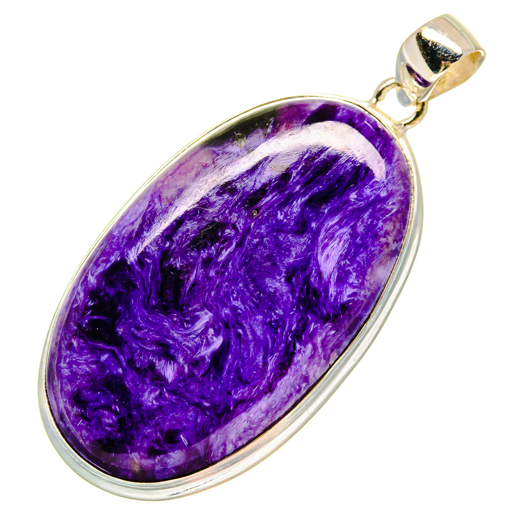 Charoite Pendants handcrafted by Anasilvercos - PD16626