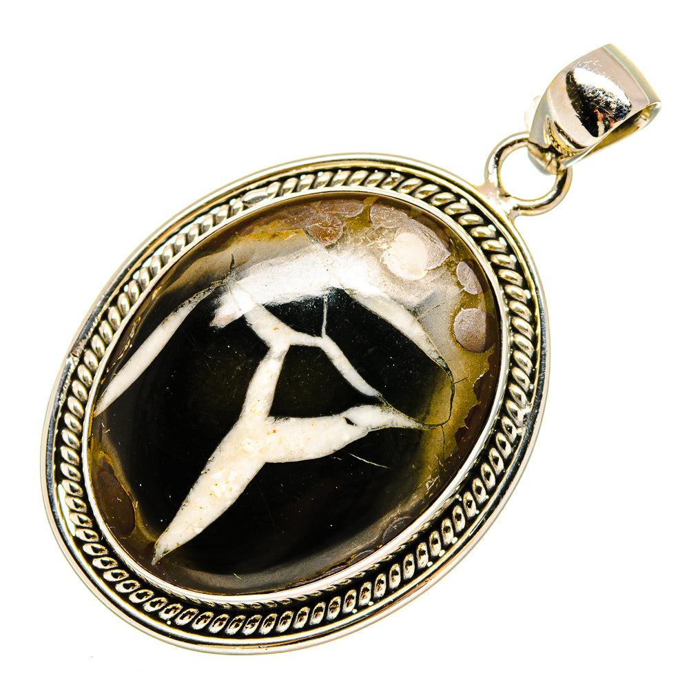 Septarian Geode Pendants handcrafted by Anasilvercos - PD16632