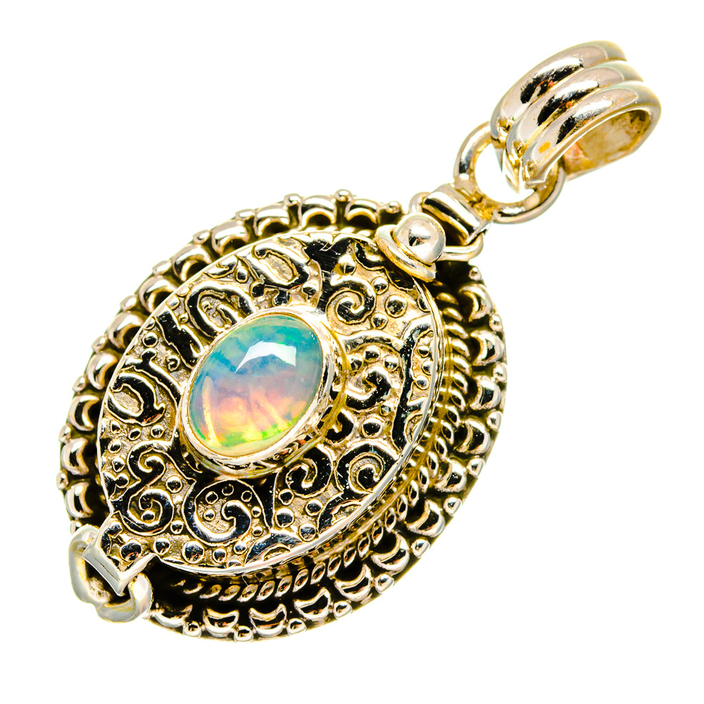 Ethiopian Opal Pendants handcrafted by Anasilvercos - PD16647