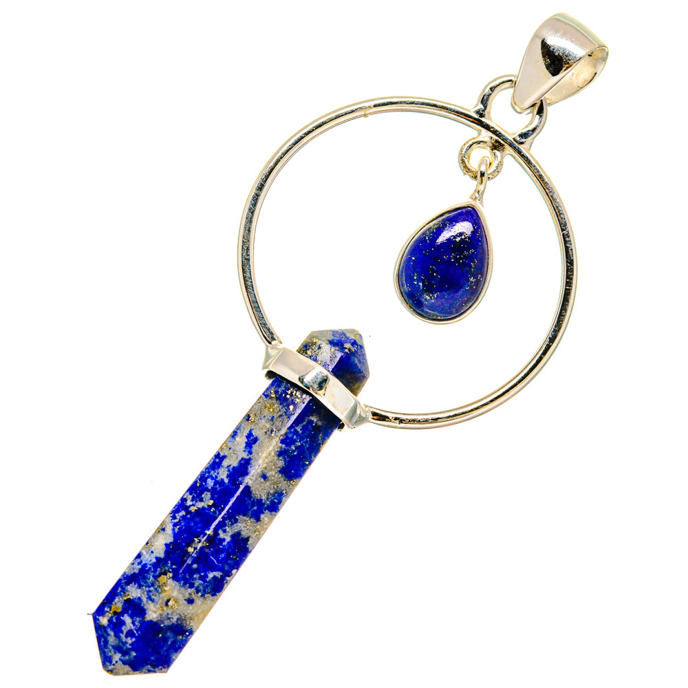 Lapis Lazuli Pendants handcrafted by Anasilvercos - PD16652