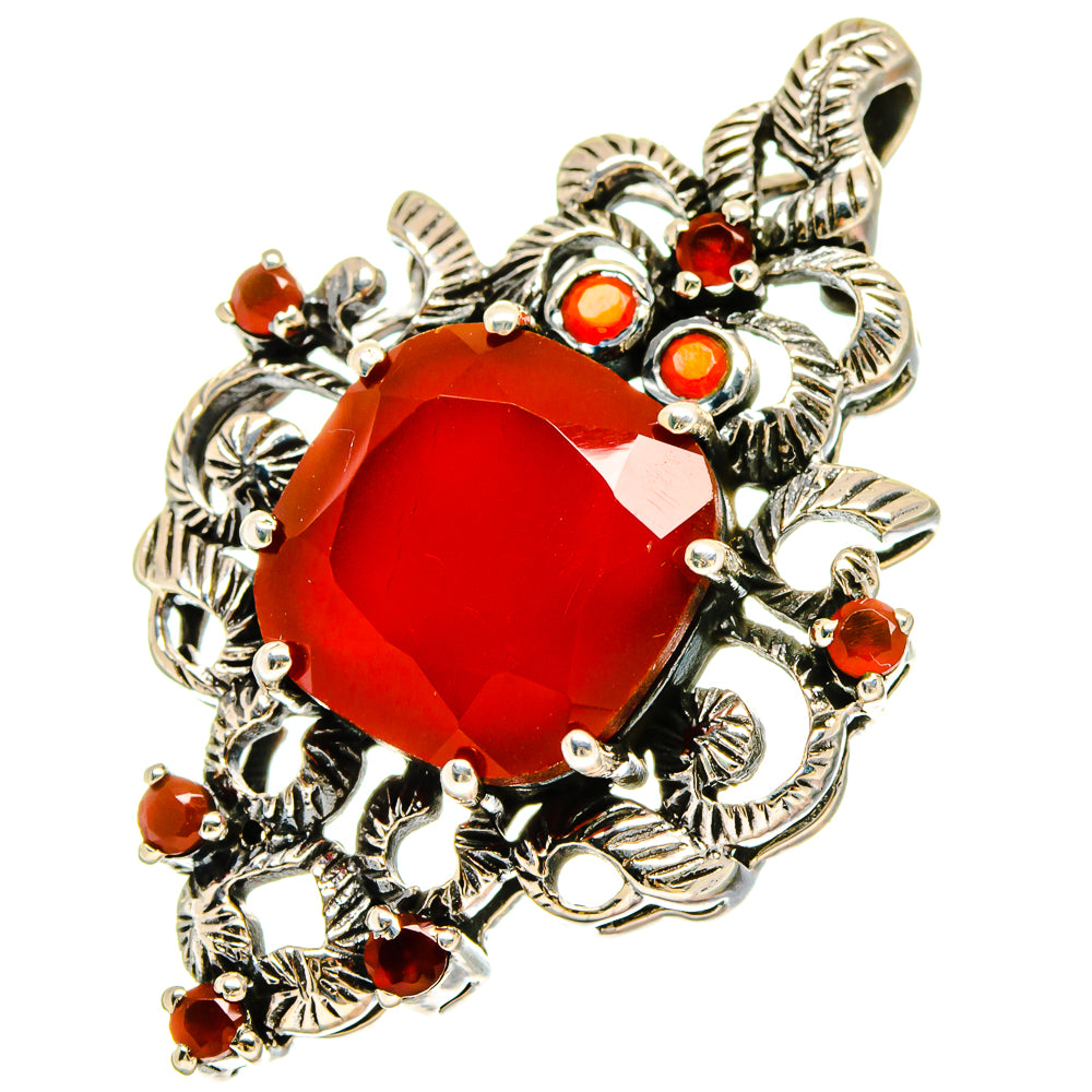 Carnelian Pendants handcrafted by Anasilvercos - PD16674