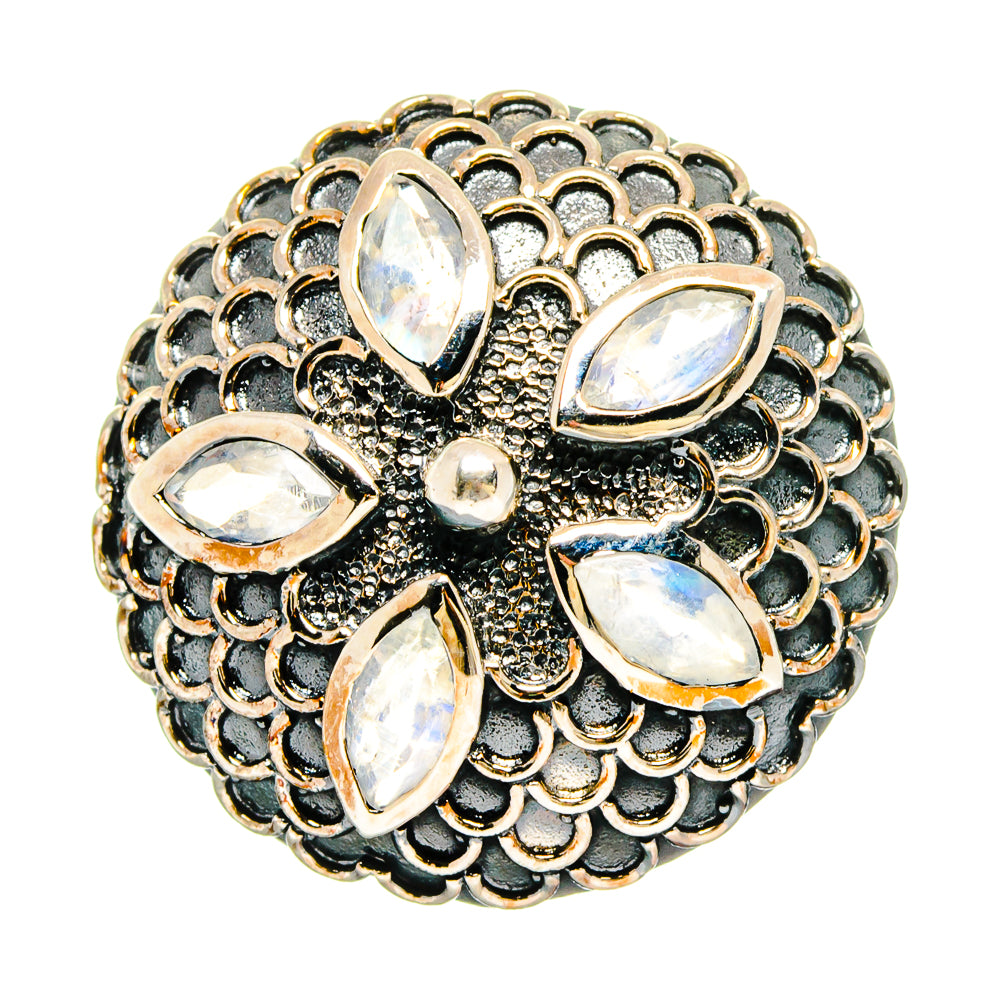 Rainbow Moonstone Pendants handcrafted by Anasilvercos - PD16677