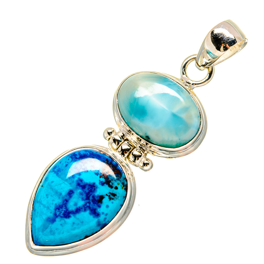 Shattuckite Pendants handcrafted by Anasilvercos - PD16686
