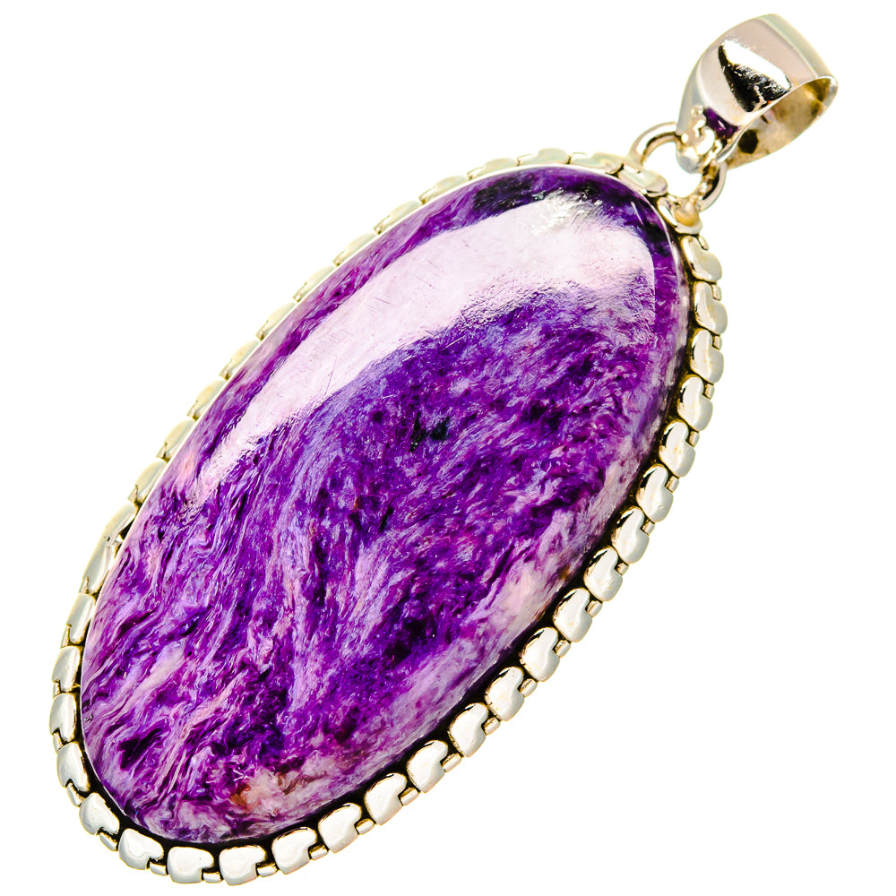 Charoite Pendants handcrafted by Anasilvercos - PD16718