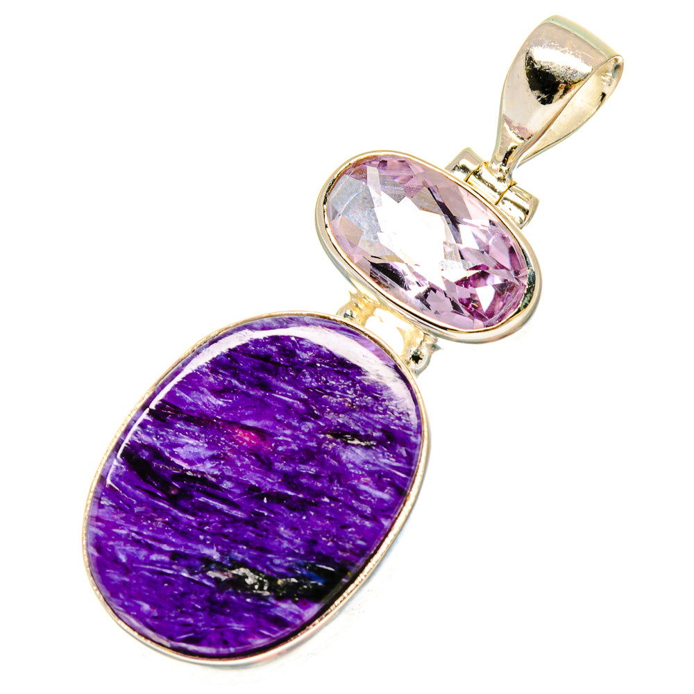 Charoite Pendants handcrafted by Anasilvercos - PD16721