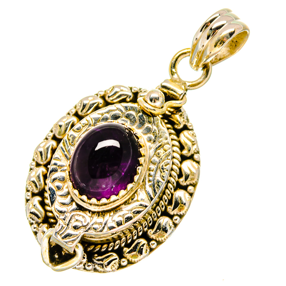 Amethyst Pendants handcrafted by Anasilvercos - PD16724