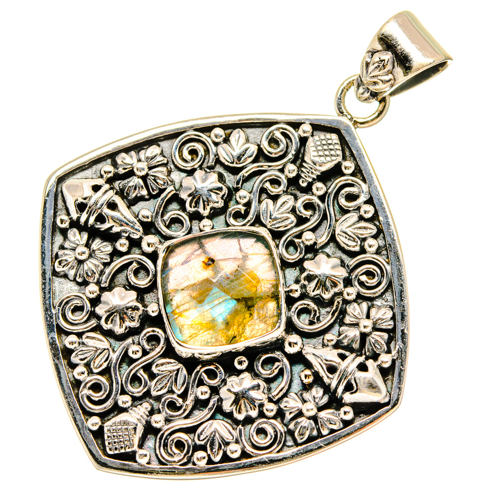 Labradorite Pendants handcrafted by Anasilvercos - PD16756