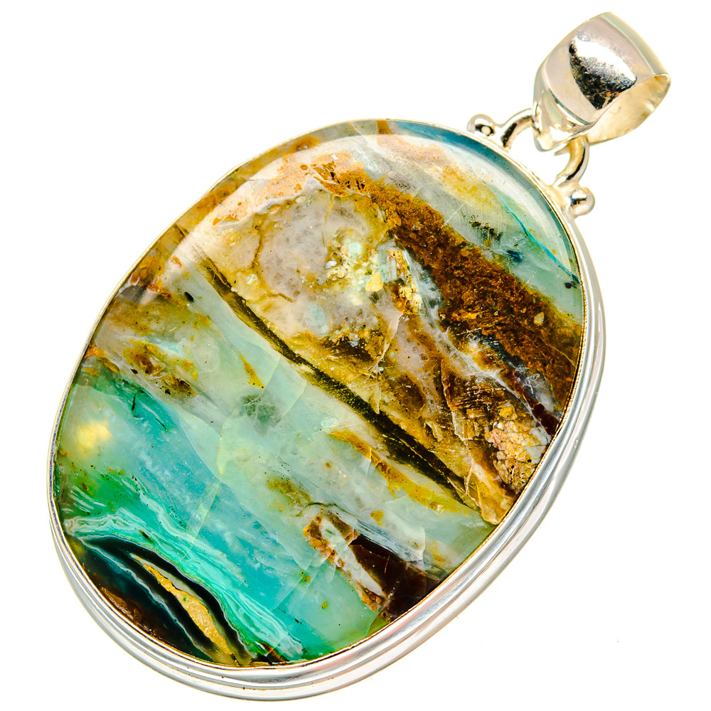 Peruvian Opal Pendants handcrafted by Anasilvercos - PD16758