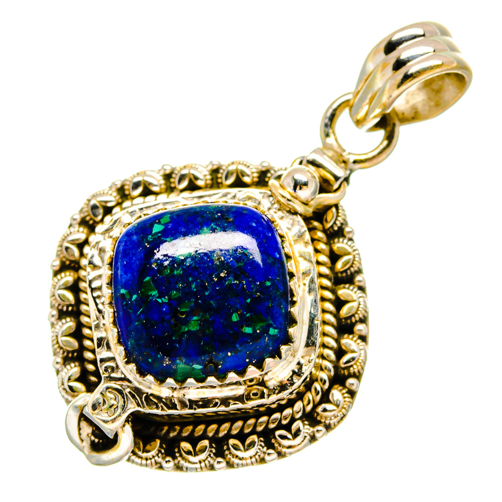 Azurite Pendants handcrafted by Anasilvercos - PD16767