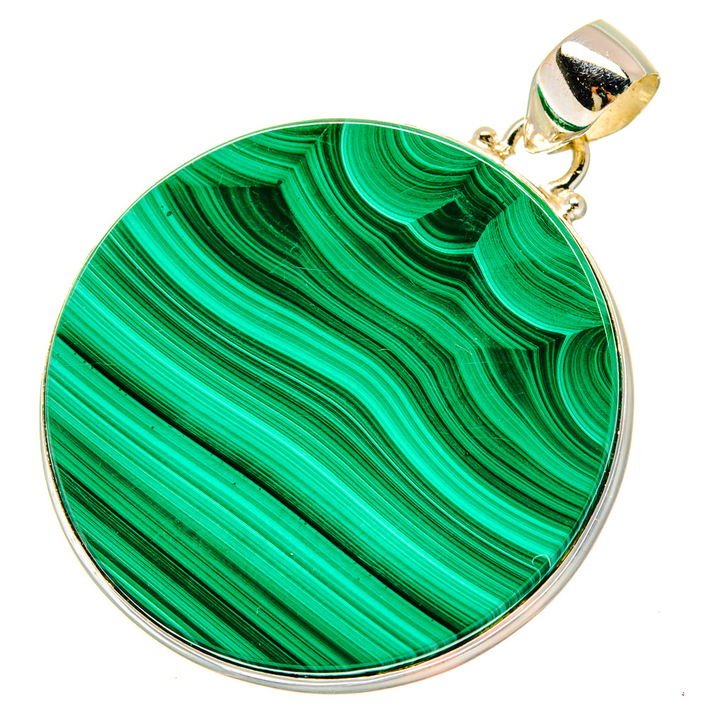 Malachite Pendants handcrafted by Anasilvercos - PD16770