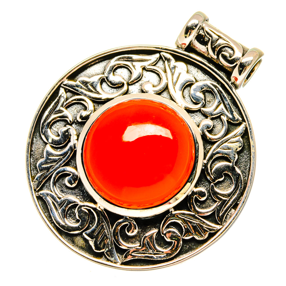 Carnelian Pendants handcrafted by Anasilvercos - PD16789