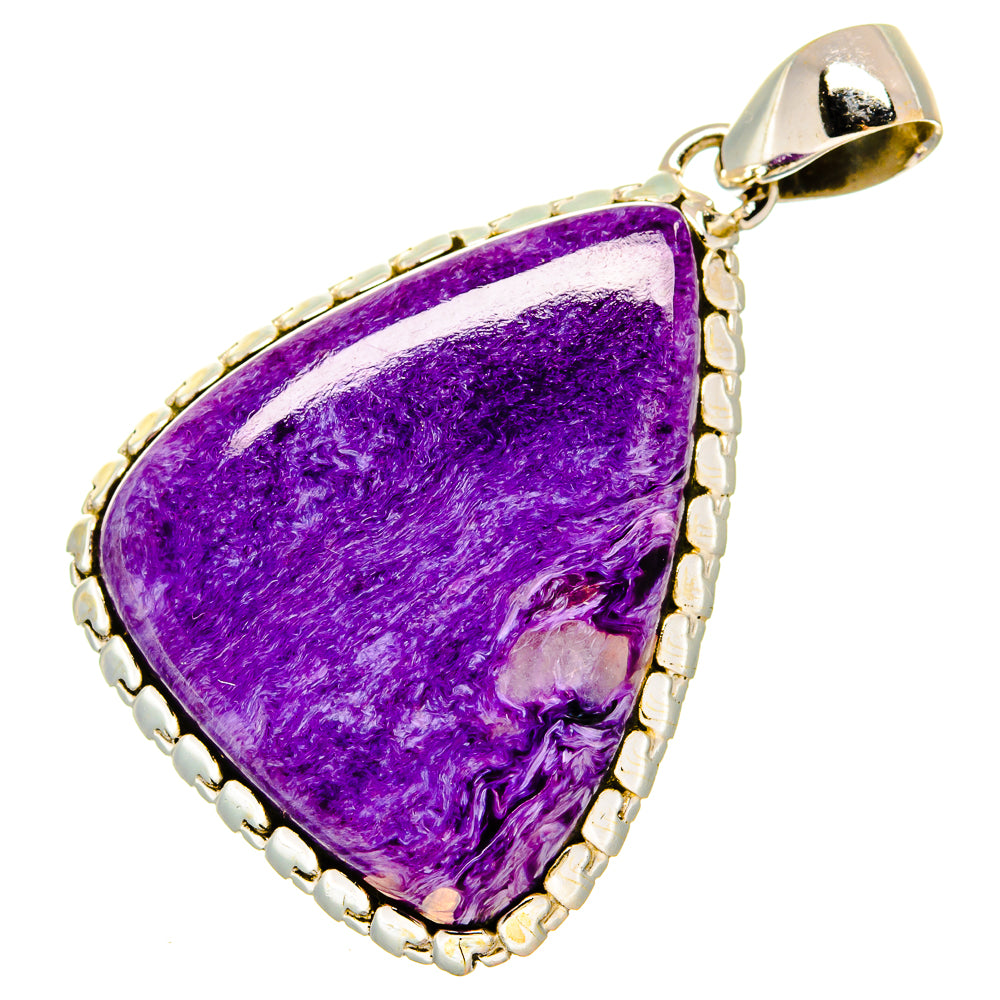 Charoite Pendants handcrafted by Anasilvercos - PD16799
