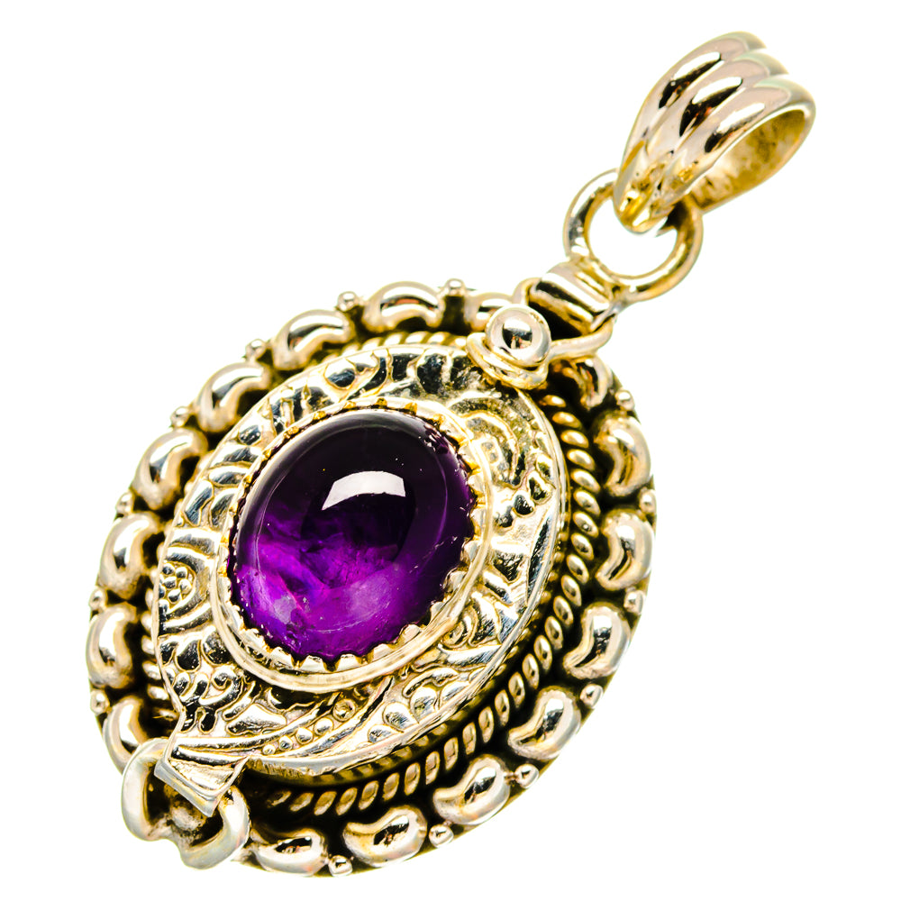 Amethyst Pendants handcrafted by Anasilvercos - PD16804