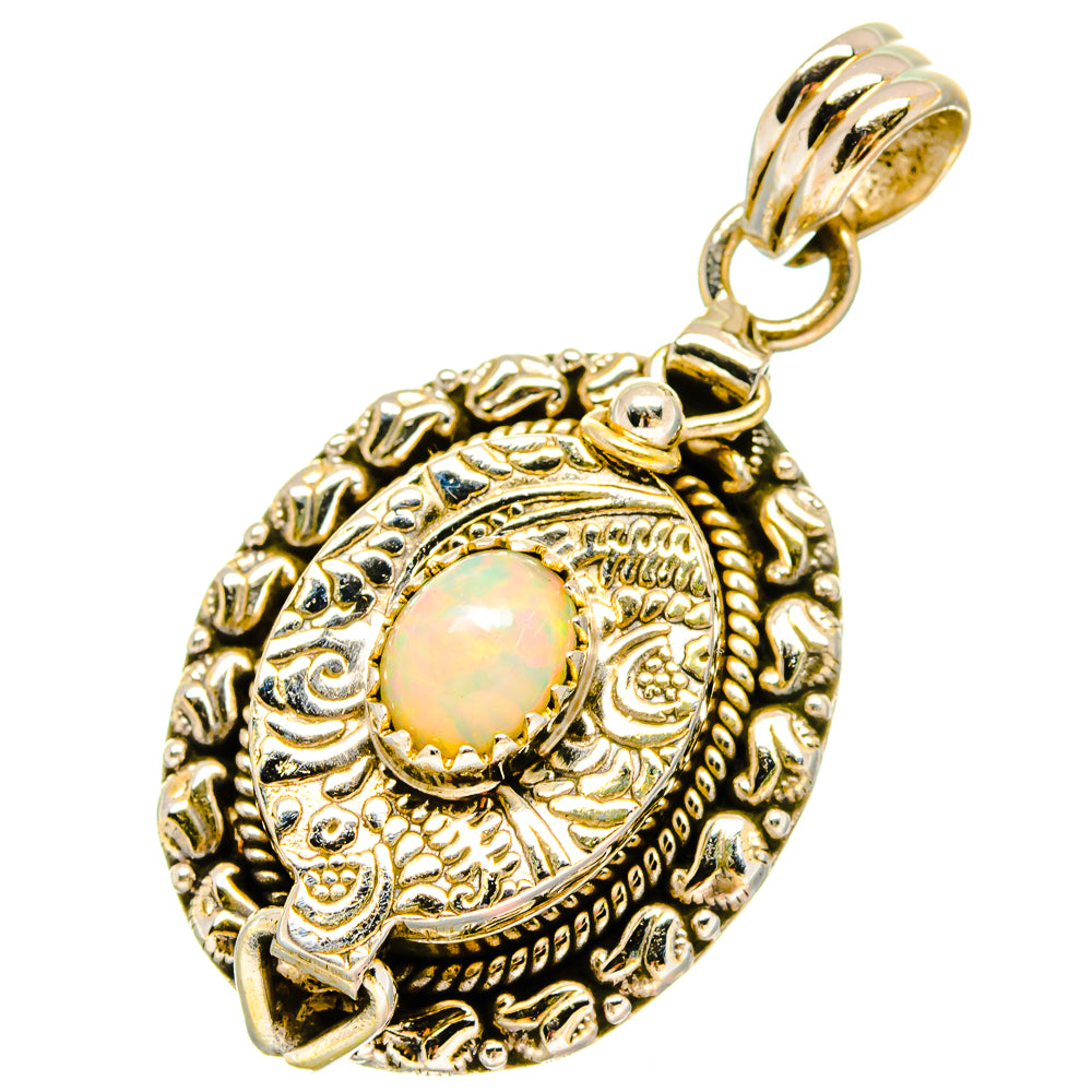 Ethiopian Opal Pendants handcrafted by Anasilvercos - PD16831