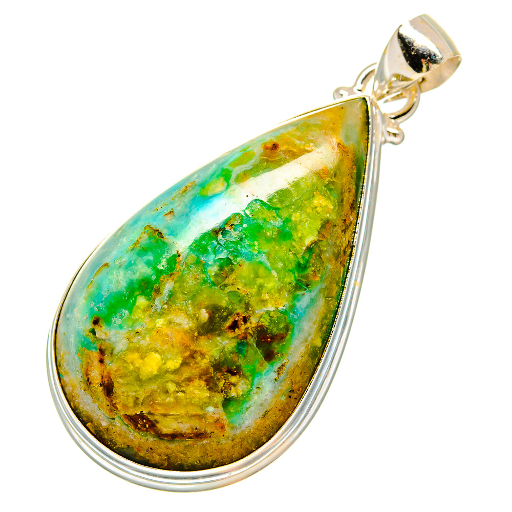 Peruvian Opal Pendants handcrafted by Anasilvercos - PD16848