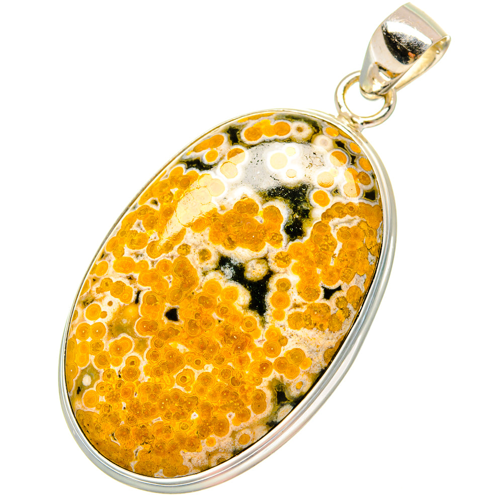Ocean Jasper Pendants handcrafted by Anasilvercos - PD16859