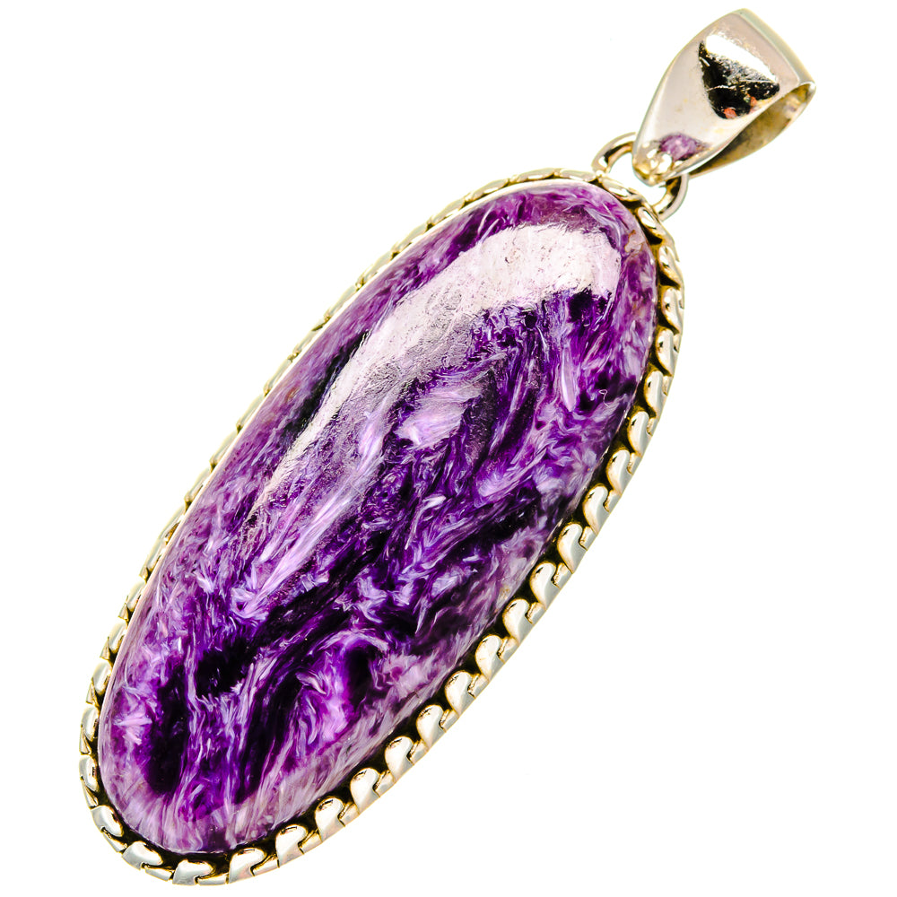 Charoite Pendants handcrafted by Anasilvercos - PD16867