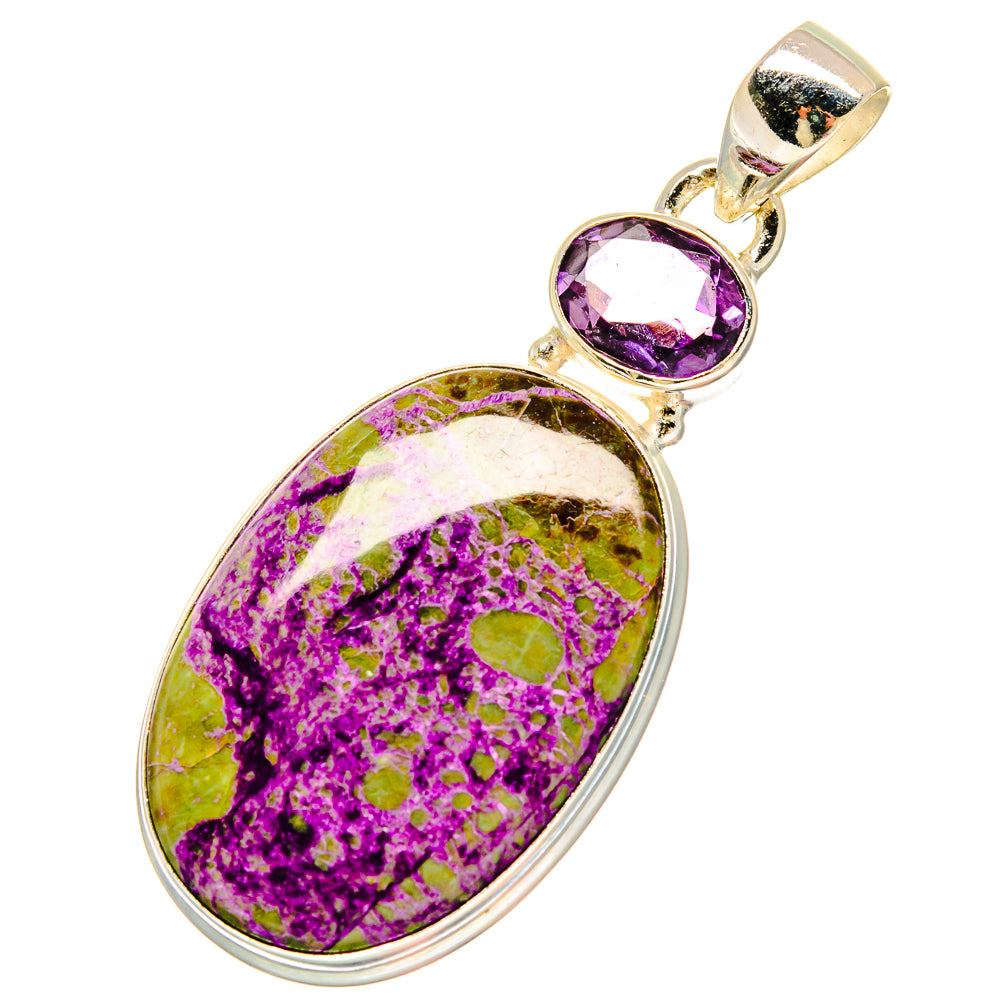 Stichtite Pendants handcrafted by Anasilvercos - PD16875