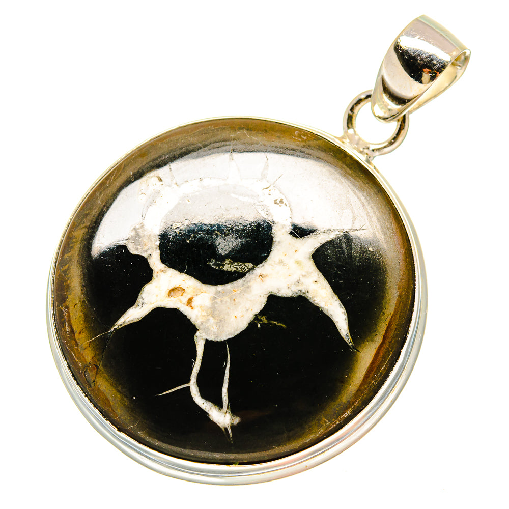 Septarian Geode Pendants handcrafted by Anasilvercos - PD16880