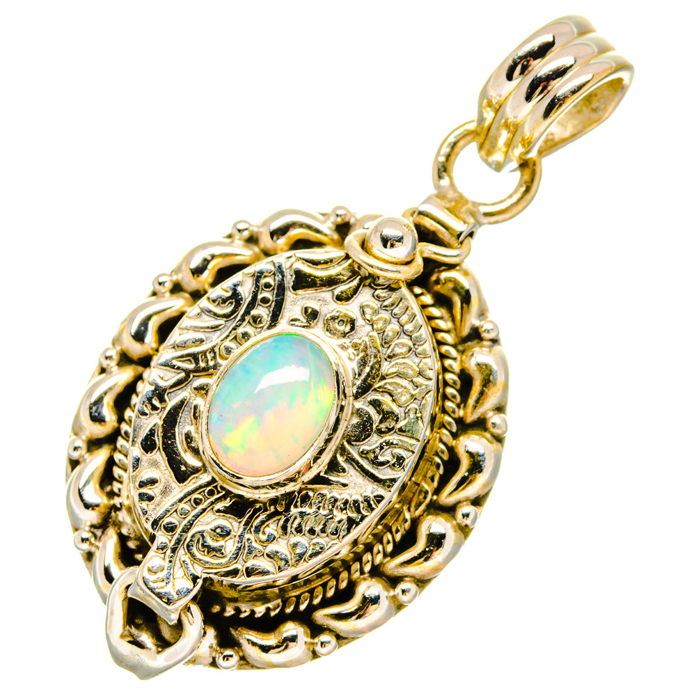 Ethiopian Opal Pendants handcrafted by Anasilvercos - PD16895