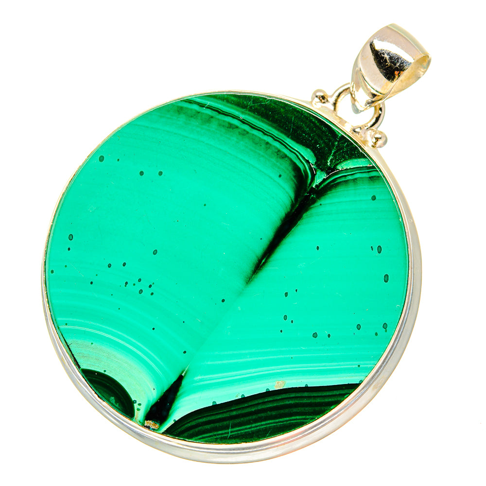 Malachite Pendants handcrafted by Anasilvercos - PD16913