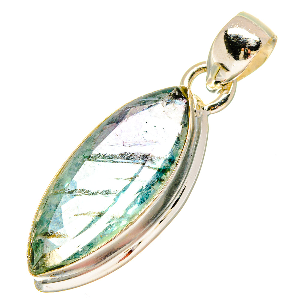 Green Fluorite Pendants handcrafted by Anasilvercos - PD16916