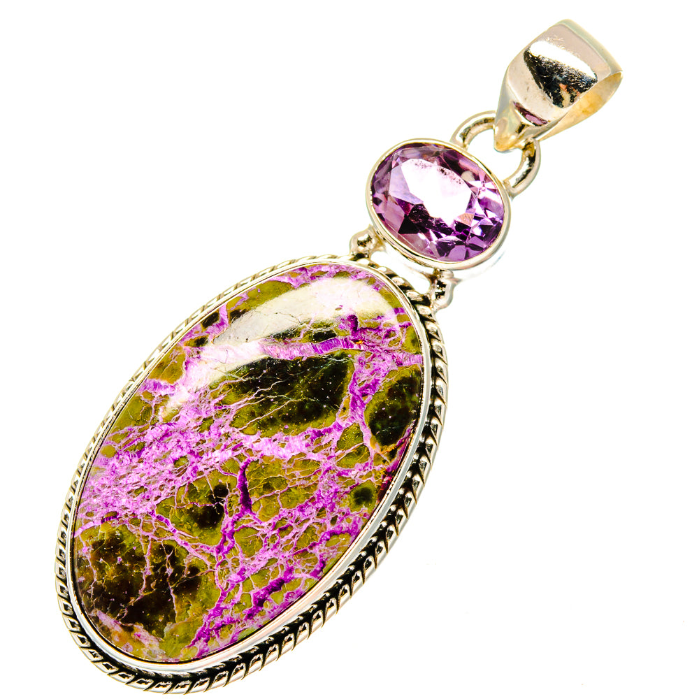 Stichtite Pendants handcrafted by Anasilvercos - PD16936