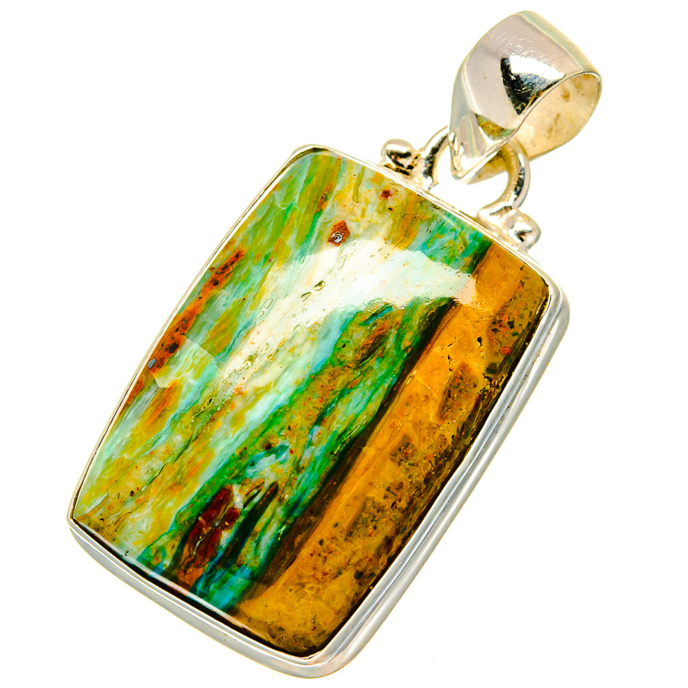 Peruvian Opal Pendants handcrafted by Anasilvercos - PD16966