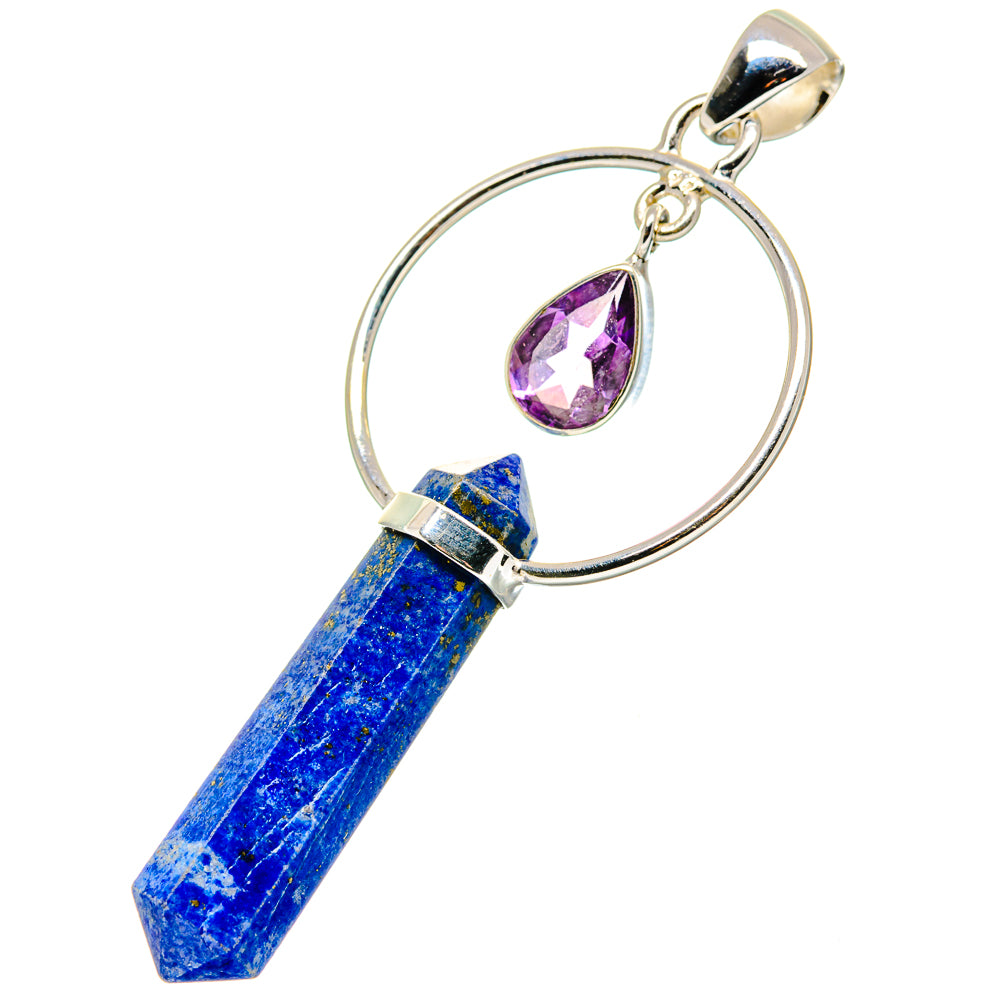 Lapis Lazuli Pendants handcrafted by Anasilvercos - PD16987