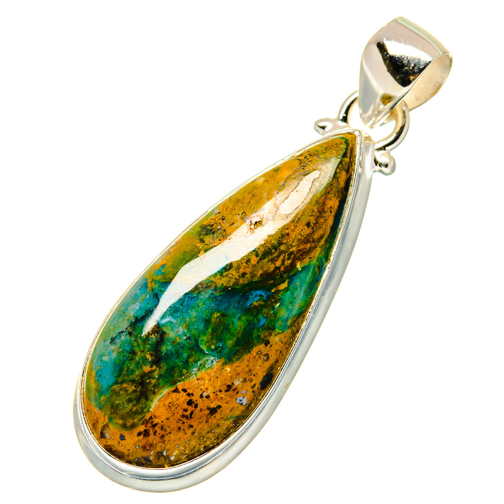 Peruvian Opal Pendants handcrafted by Anasilvercos - PD17026