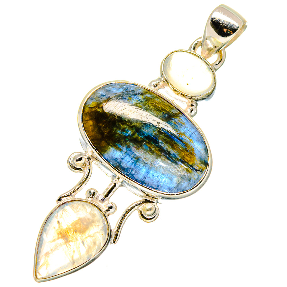 Kyanite Pendants handcrafted by Anasilvercos - PD17028