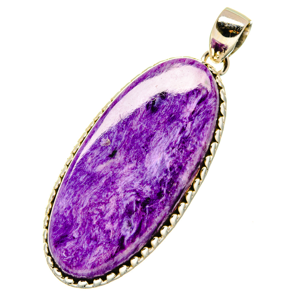 Charoite Pendants handcrafted by Anasilvercos - PD17039
