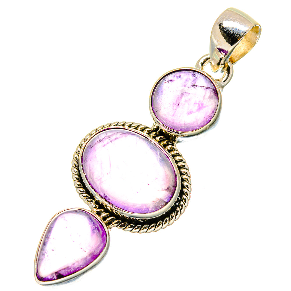 Amethyst Pendants handcrafted by Anasilvercos - PD17043