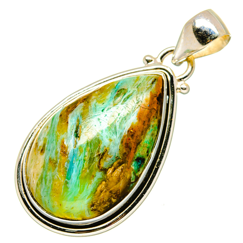 Peruvian Opal Pendants handcrafted by Anasilvercos - PD17067