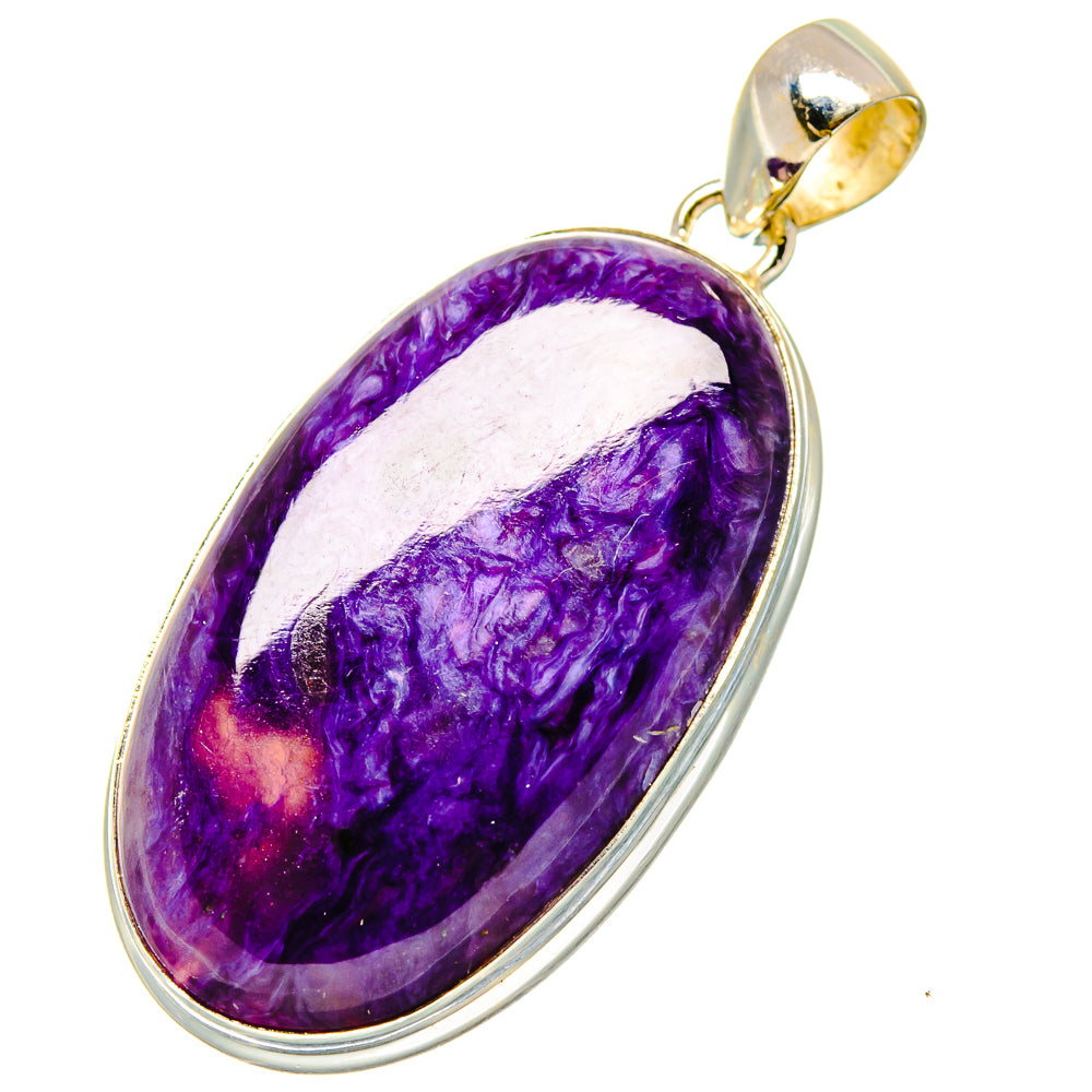 Charoite Pendants handcrafted by Anasilvercos - PD17106