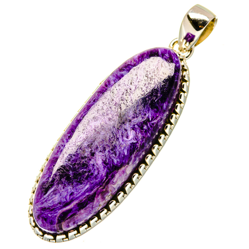 Charoite Pendants handcrafted by Anasilvercos - PD17159