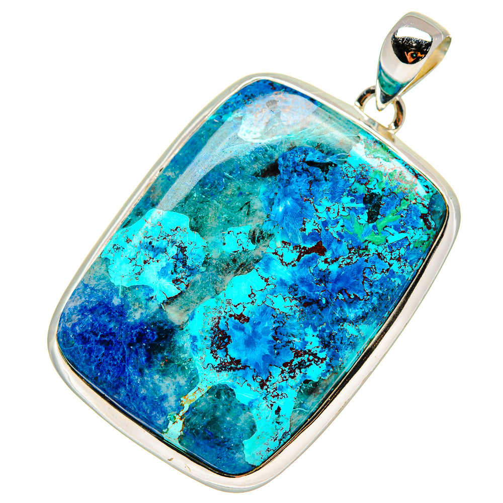 Shattuckite Pendants handcrafted by Anasilvercos - PD17189