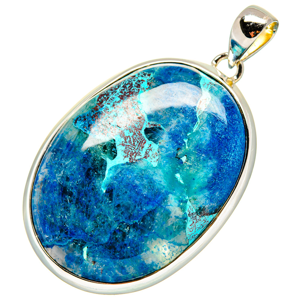 Chrysocolla Pendants handcrafted by Anasilvercos - PD17196