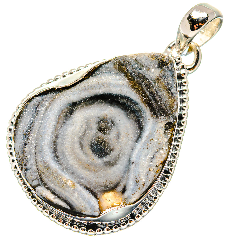 Desert Druzy Pendants handcrafted by Anasilvercos - PD17213